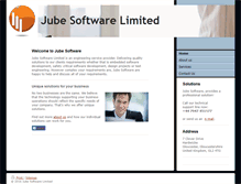 Tablet Screenshot of jube-software.com